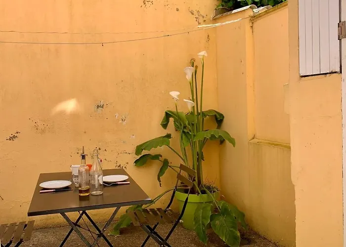 公寓 Bel Appartement, 20m De La - Cour Privee